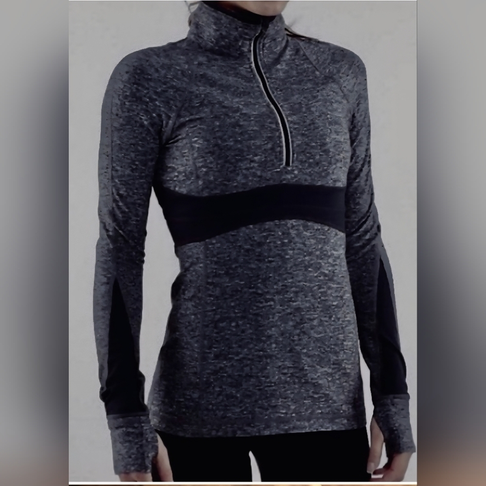 Lululemon Full Tilt Half Zip Pullover Size 8 - Picture 2 of 16